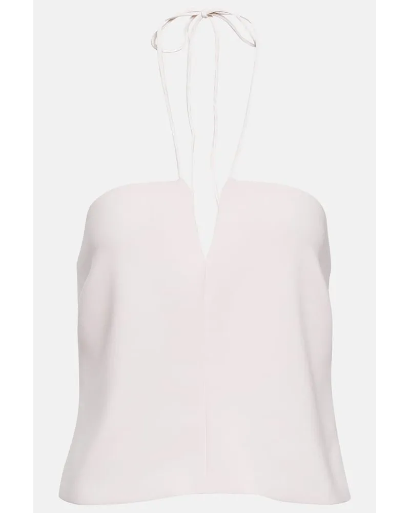 Vince Top con scollo allâamericana Bianco