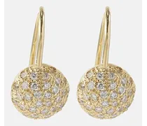 Orecchini Sphere in oro 18kt con diamanti