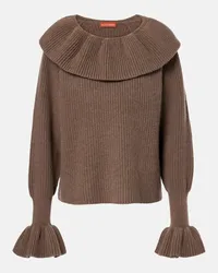 Altuzarra Pullover Ella in lana Marrone