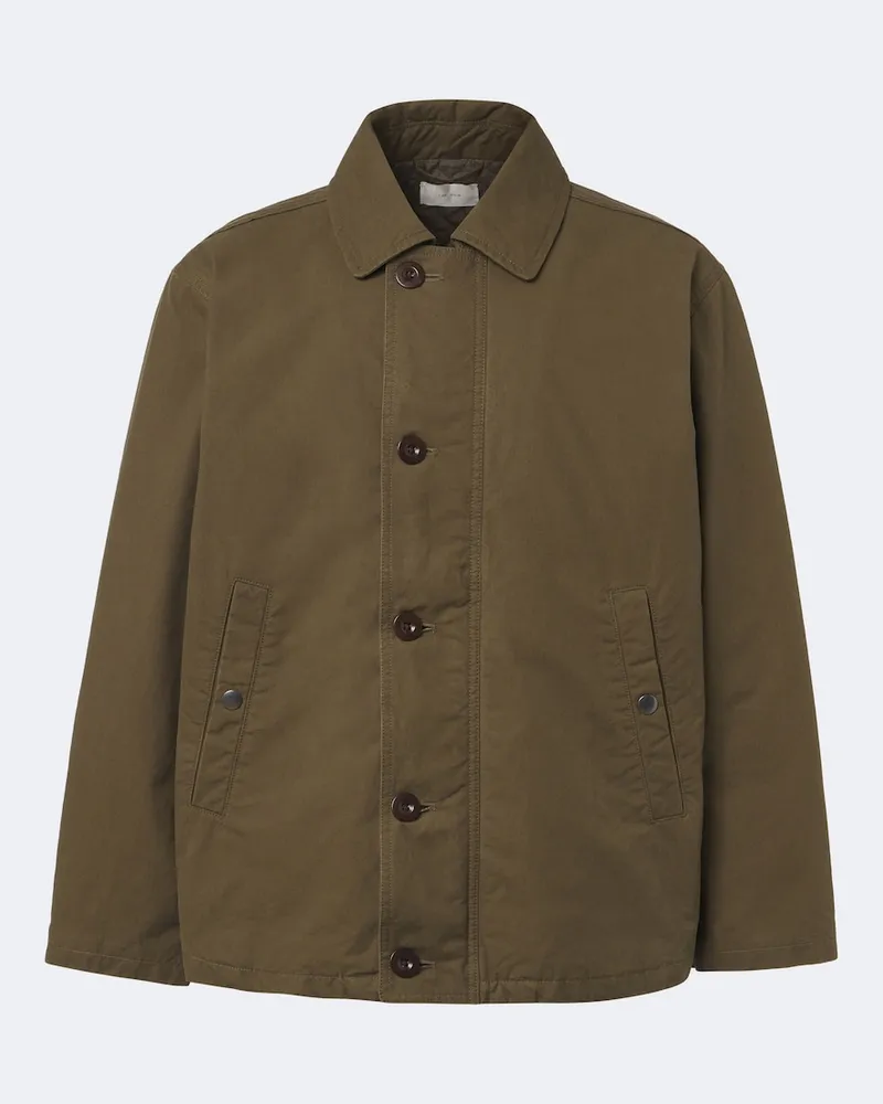 The Row Giacca Rafi in cotone Marrone