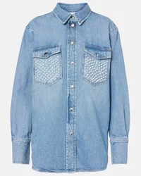 Frame Denim Camicia di jeans Atelier Blu