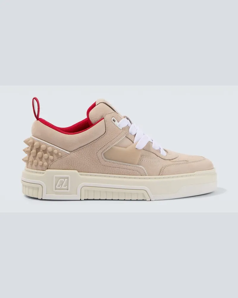 Christian Louboutin Sneakers Astroloubi in pelle Beige