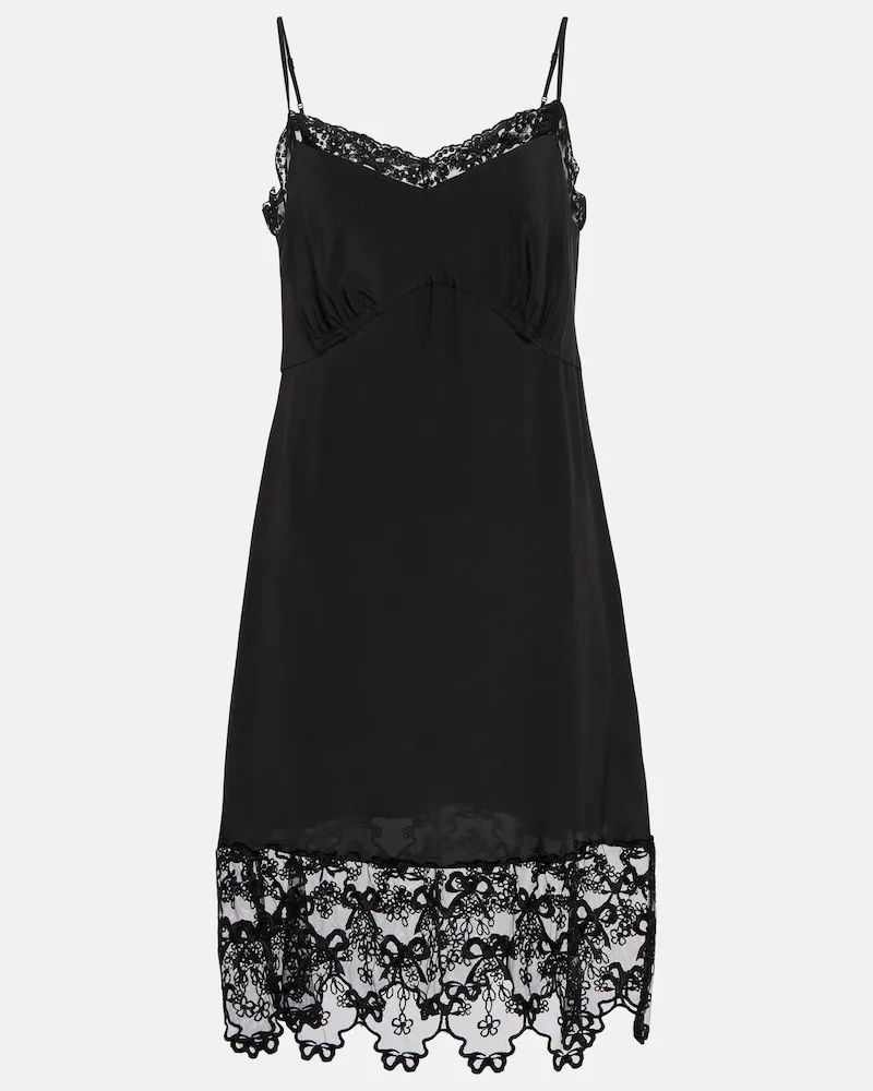 Simone Rocha Abito con pizzo Nero