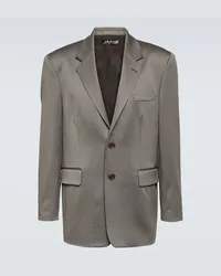 Our Legacy Blazer Vienna in lana vergine Grigio