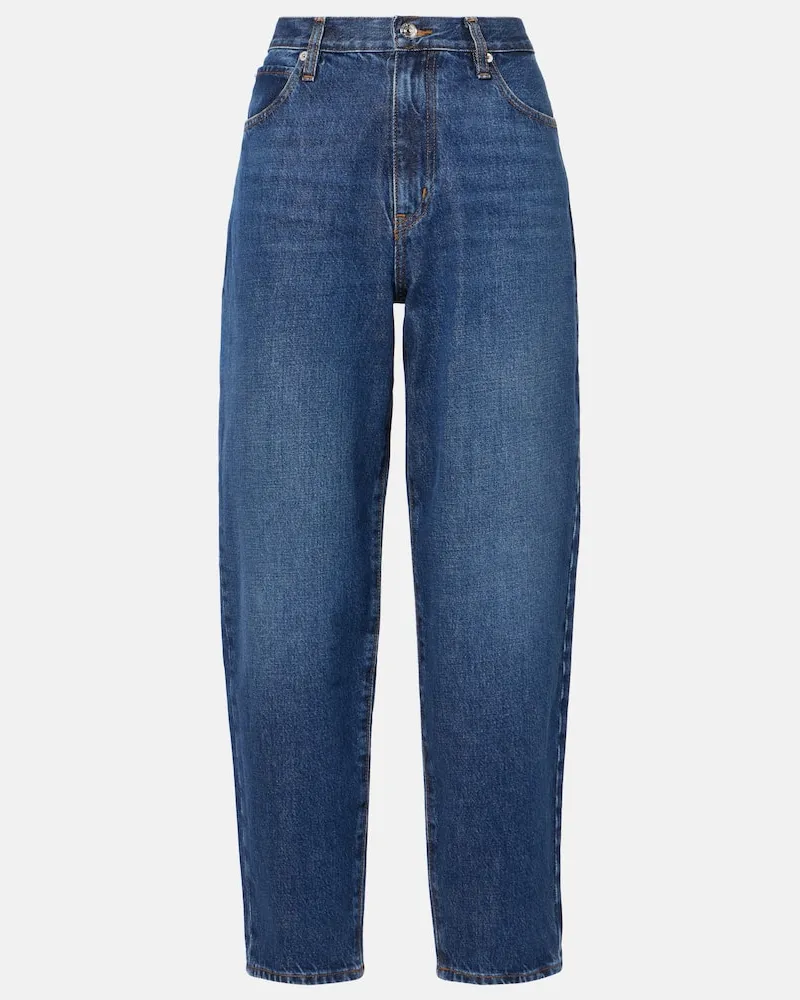 Frame Denim Jeans a gamba larga The Candle Blu