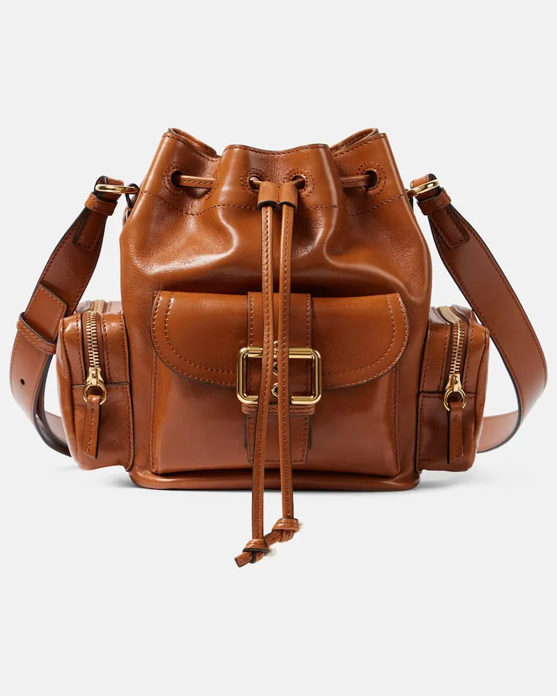 Chloé ChloÃ© Secchiello Camera in pelle Marrone