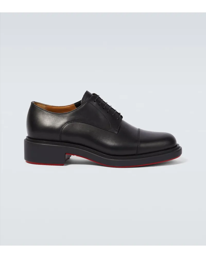 Christian Louboutin Stringate Derby Urbino in pelle Nero