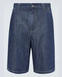 Prada Shorts di jeans Blu