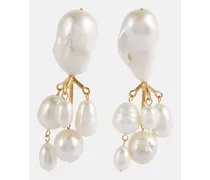 Orecchini pendenti con perle barocche