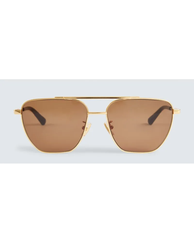 Bottega Veneta Occhiali da sole aviator Oro