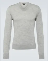 Tom Ford Pullover in lana Grigio