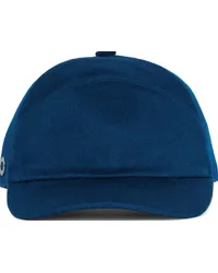 Loro Piana Cappello da baseball in cashmere Blu