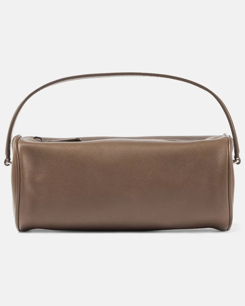 The Row Borsa a spalla Round â90s in pelle Marrone