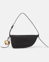 Burberry Borsa a spalla Mini in pelle Nero