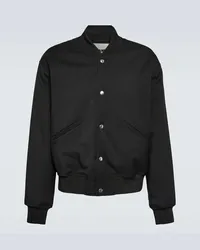 Jil Sander Giacca varsity oversize Nero