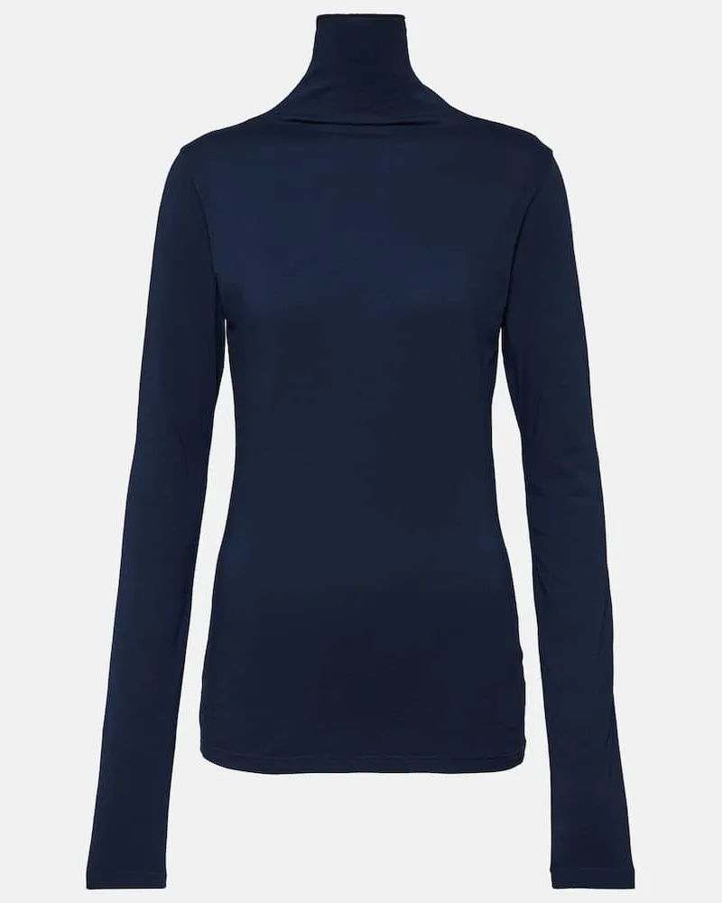 Velvet Lupetto Talisia in misto cotone Blu