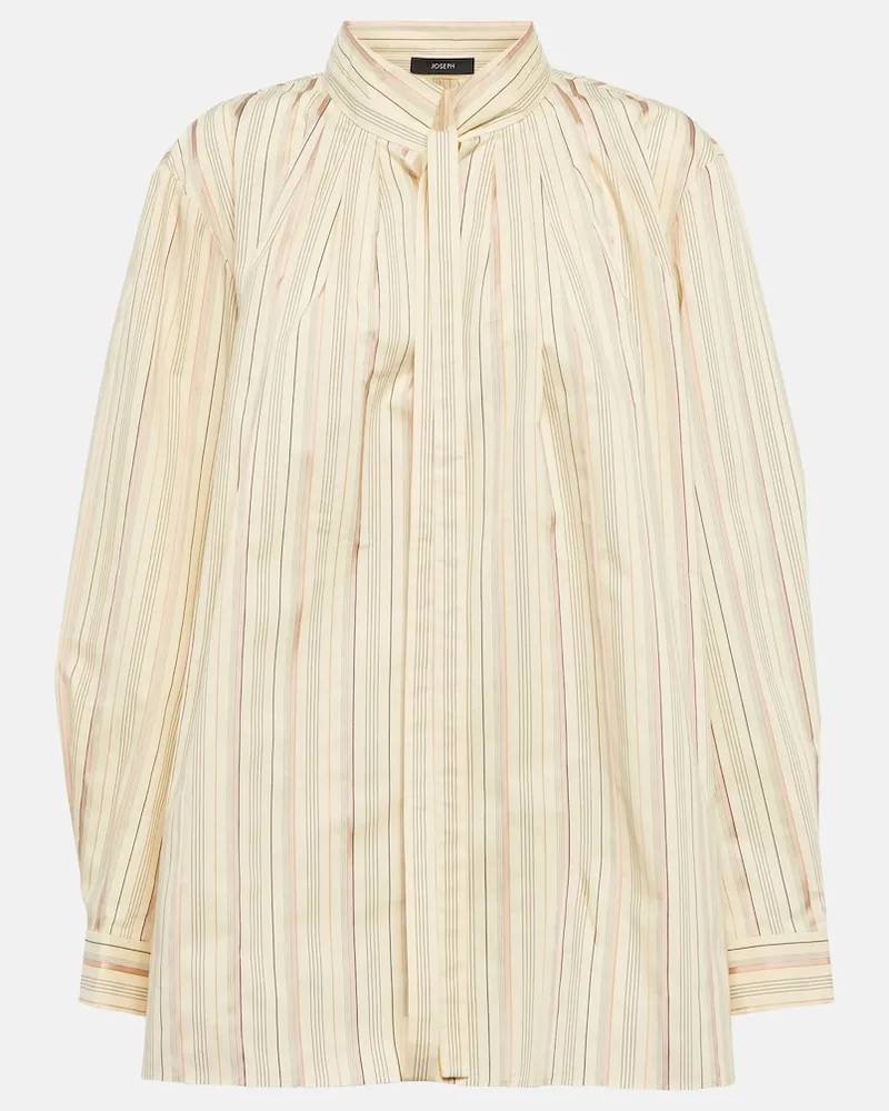 Joseph Camicia Orton in misto seta e cotone Beige
