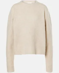 The Row Pullover Gouli in cashmere e seta Neutro