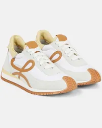 Loewe Sneakers Flow Runner in suede Multicolore