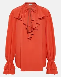 Etro Blusa in seta Rosa