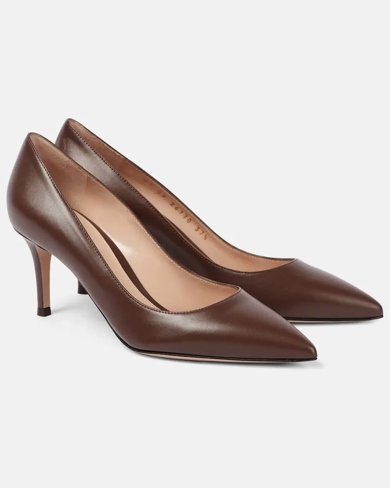 Gianvito Rossi Pumps Gianvito in pelle Marrone
