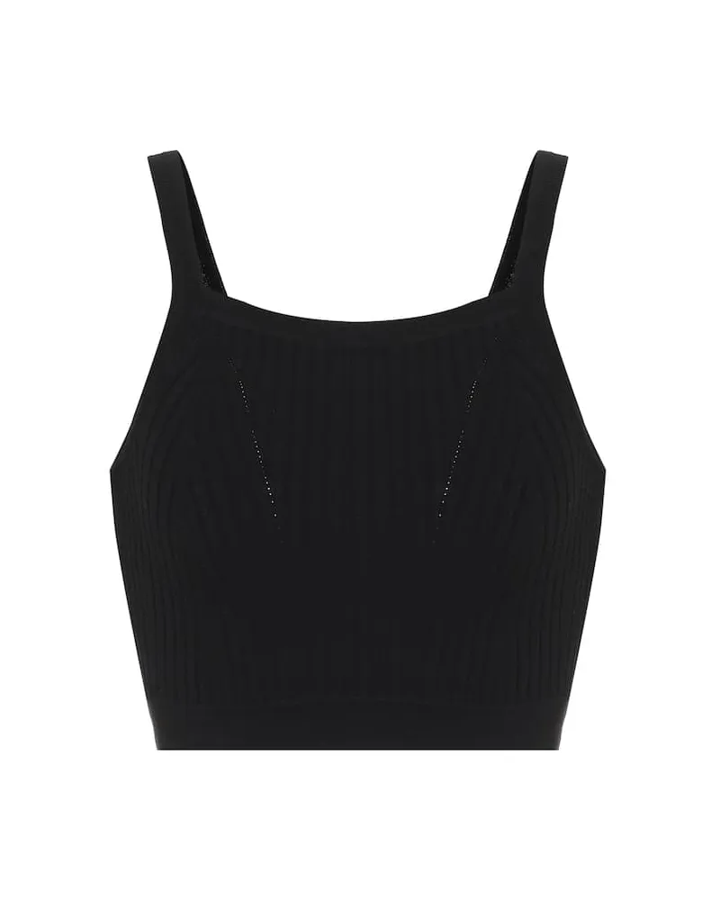 Live The Process Top sportivo in maglia Nero