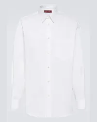 Gucci Camicia in popeline di cotone Bianco