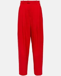 Marni Pantaloni in lana vergine Rosso