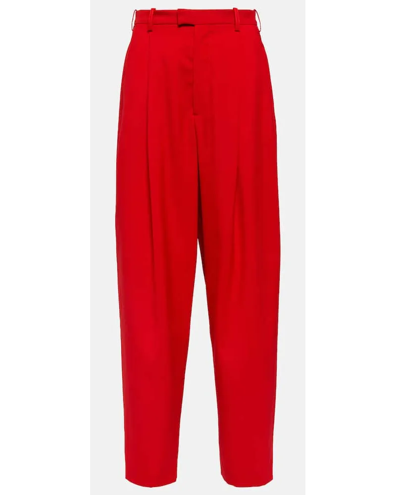 Marni Pantaloni in lana vergine Rosso