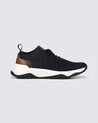 Berluti Sneakers Shadow Knit Blu