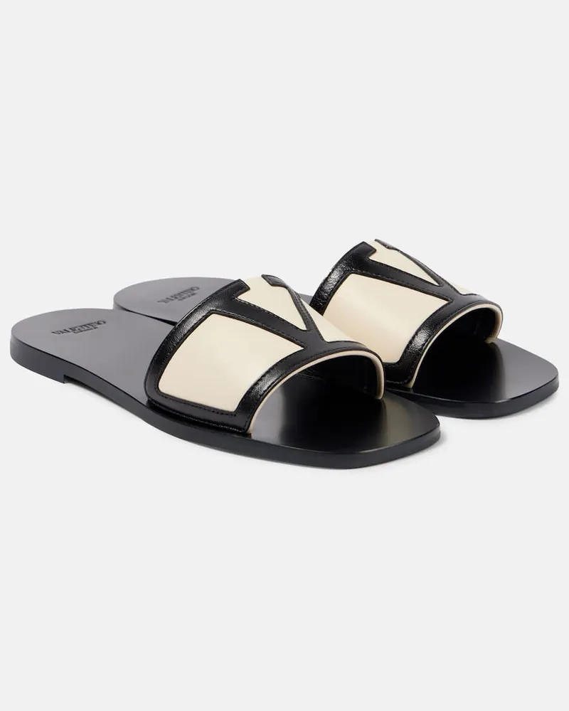 Valentino Garavani Sandali Viva Superstar in pelle Nero