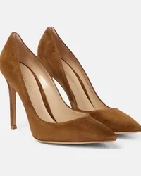 Gianvito Rossi Pumps Gianvito 105 in suede Beige