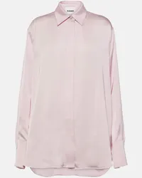 Jil Sander Camicia in raso Rosa