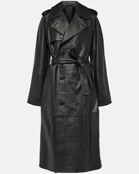 WARDROBE.NYC Trench in pelle Nero