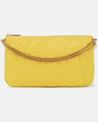 Christian Louboutin Borsa a tracolla Loubila in pelle Giallo