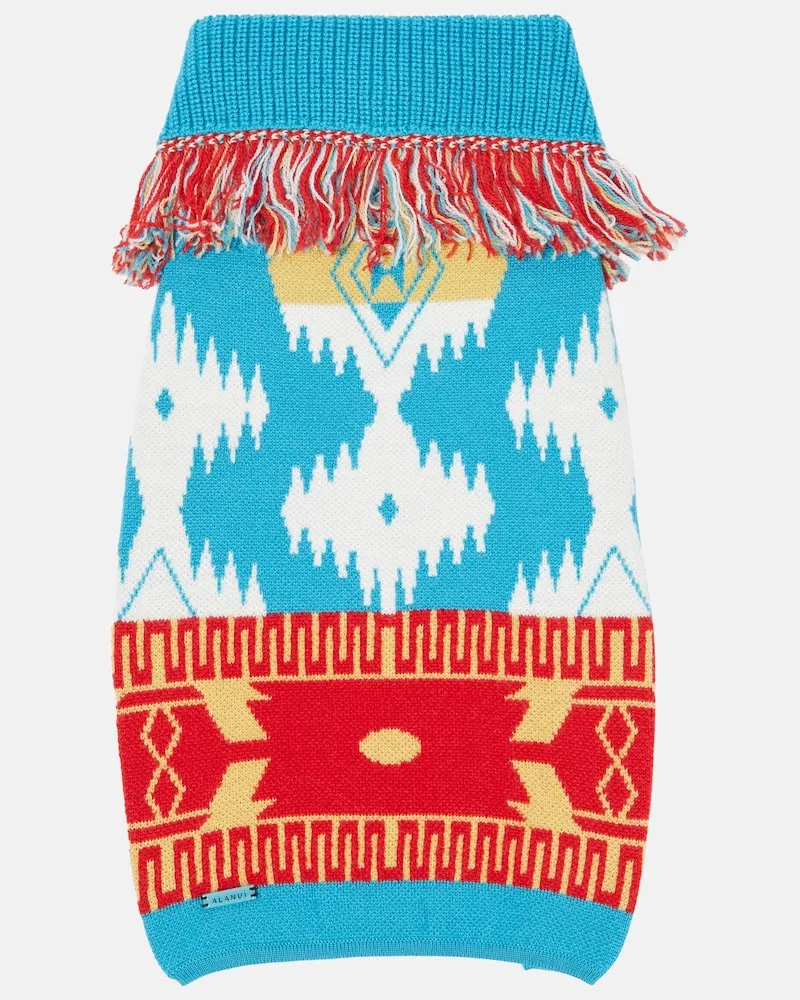 Alanui x Poldo Dog Couture - Maglione per cani Multicolore