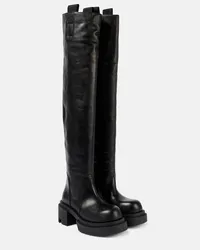 Rick Owens Stivali Wader in pelle Nero