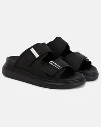 Alexander McQueen Sandali in gomma Nero