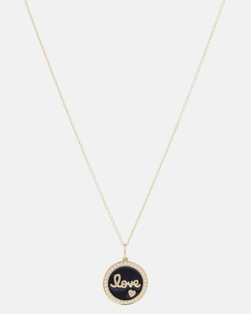 Sydney Evan Collana Love in oro 14kt Oro