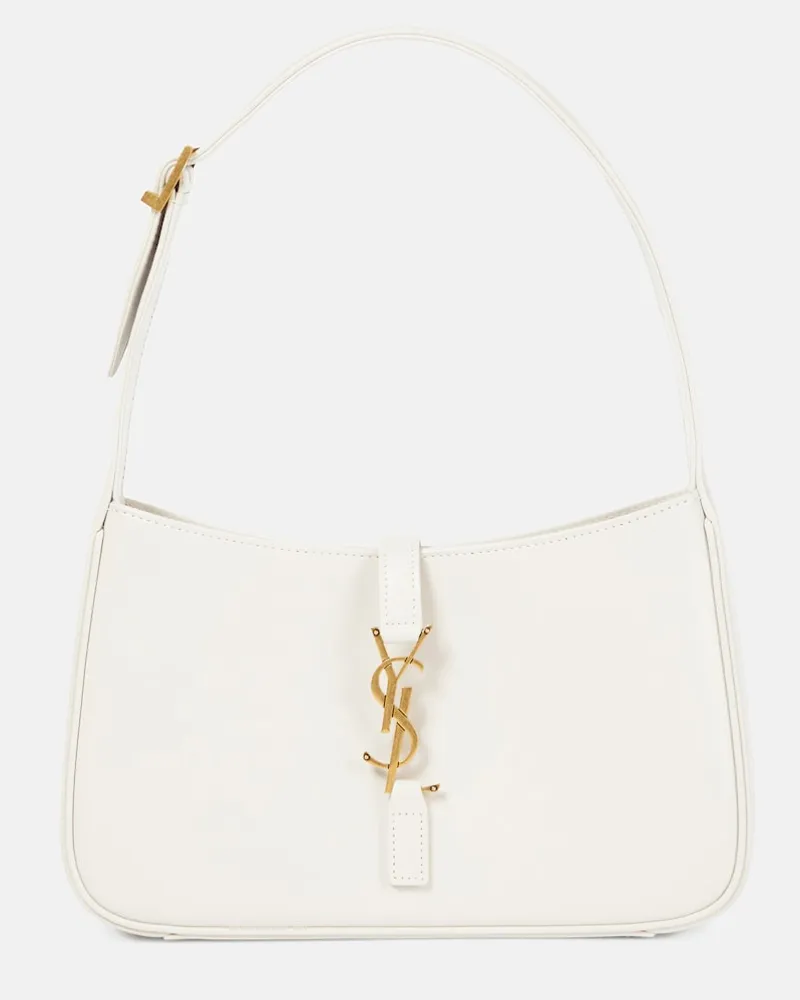 Saint Laurent Borsa a spalla Le 5 Ã  7 in pelle Bianco