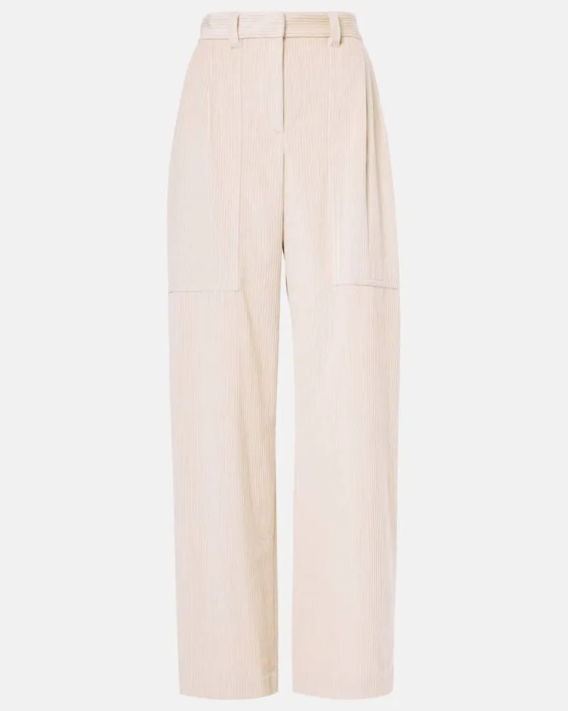 Brunello Cucinelli Pantaloni in velluto a coste Beige