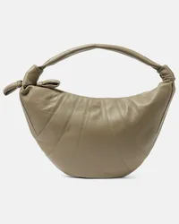 Christophe Lemaire Borsa Fortune Croissant in pelle Verde