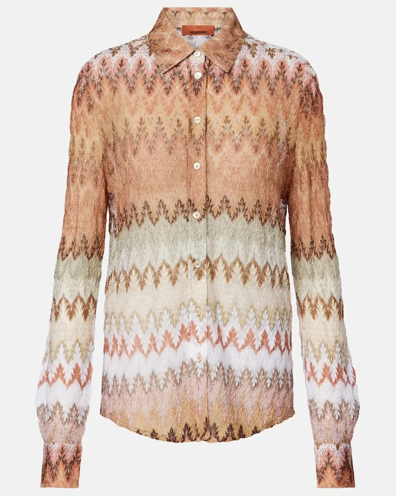 Missoni Camicia con lamÃ Multicolore