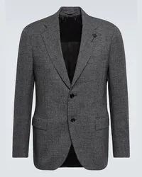 LARDINI Blazer in misto lana a quadri Multicolore