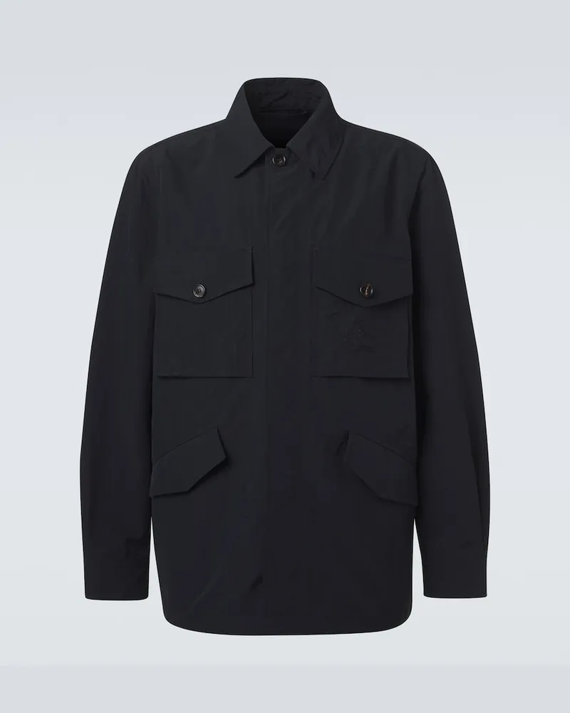 Burberry Giacca field EKD Nero