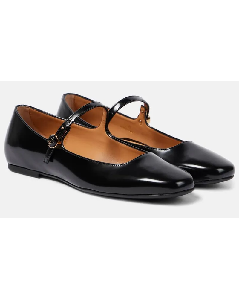 TOD'S Ballerine Mary Jane in pelle Nero