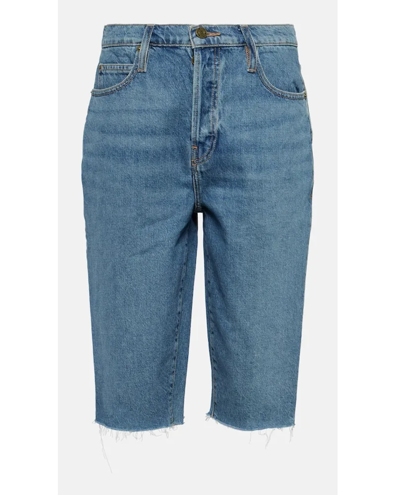 Frame Denim Shorts di jeans The Cycling Blu