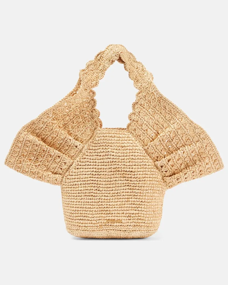 Zimmermann Secchiello in rafia Beige