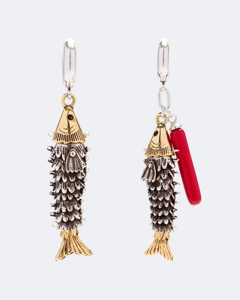 Isabel Marant Orecchini pendenti River Argento