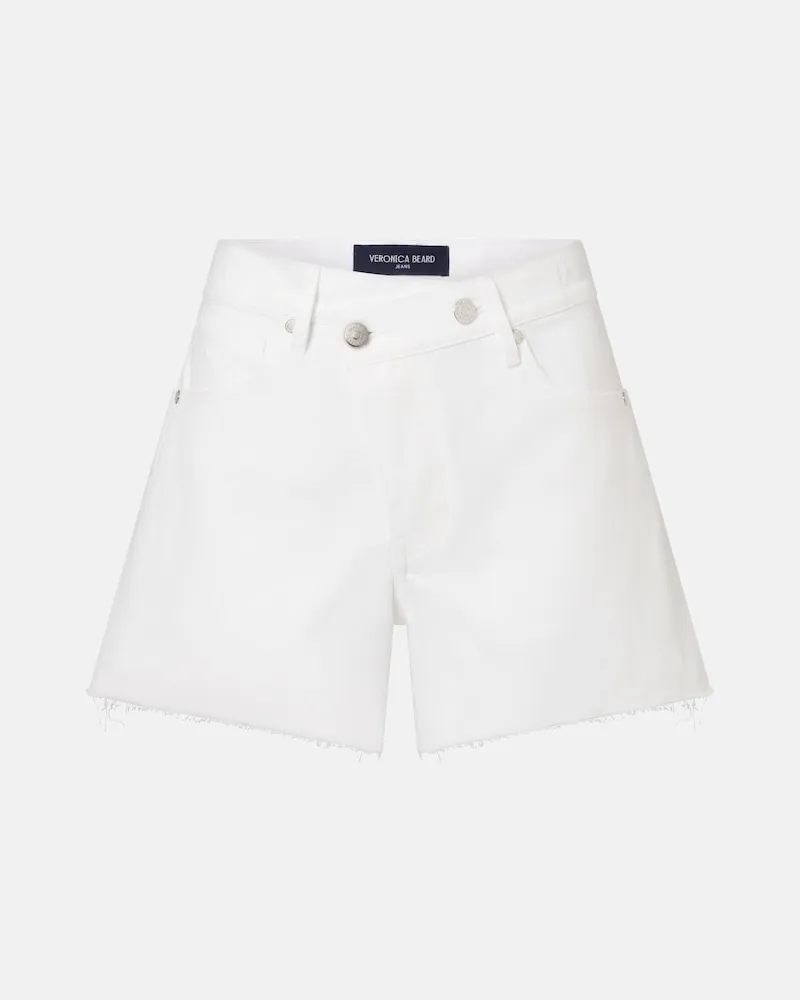 Veronica Beard Shorts Ellis in denim Bianco